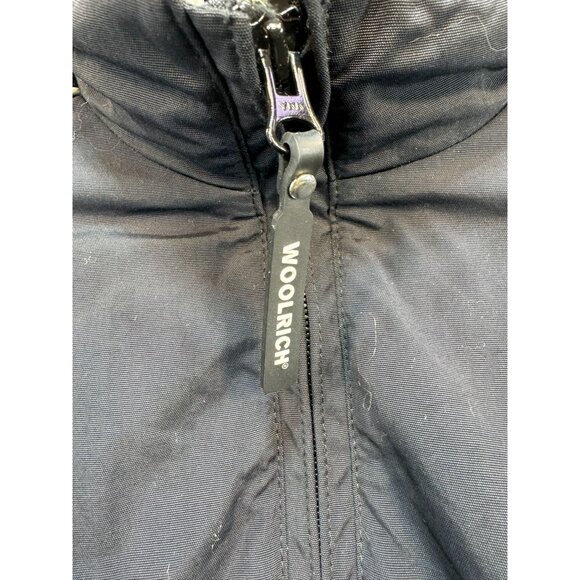 Woolrich Womens Zip-Up Jacket S Black Inner Liner - Picture 2 of 14